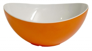 Salatschale 2-farbig, orange (R)