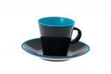 Espresso-Set grau-blau (R)