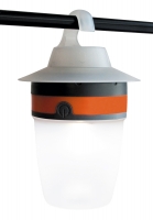 LED-Campingleuchte CAP grau-orange (R)